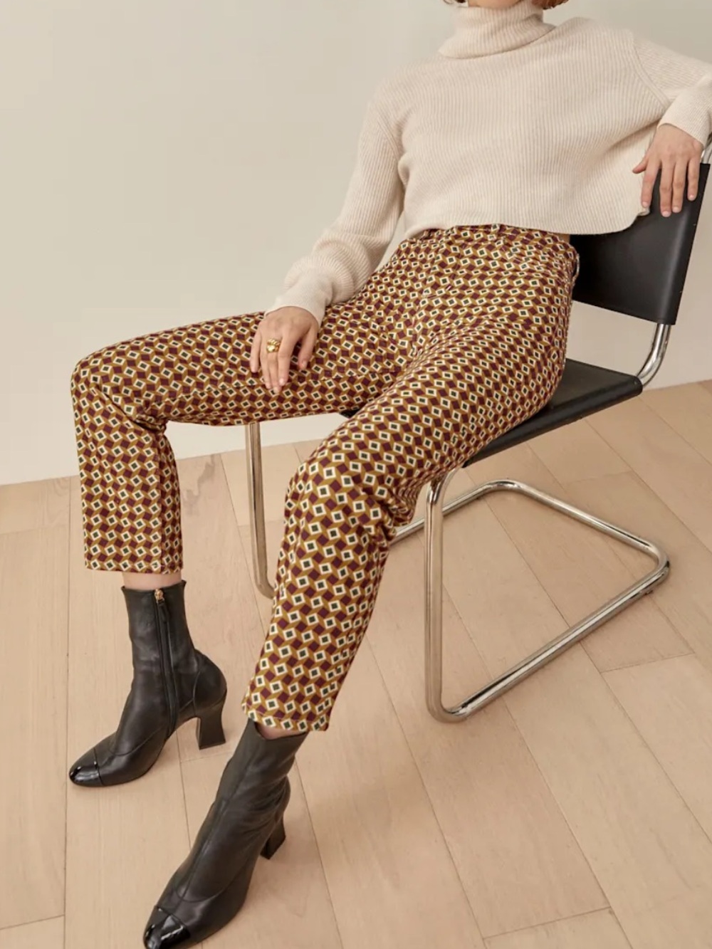 Reformation Mezzanine High Rise Straight Leg Jeans